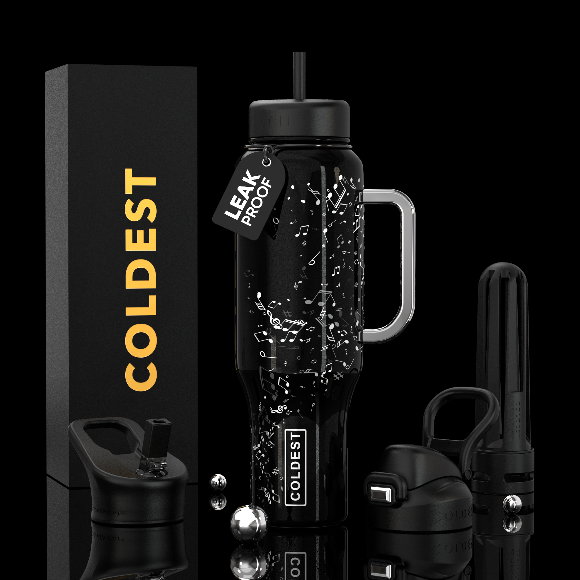 COLDEST 46oz Limitless Ultra v8 Water Bottle