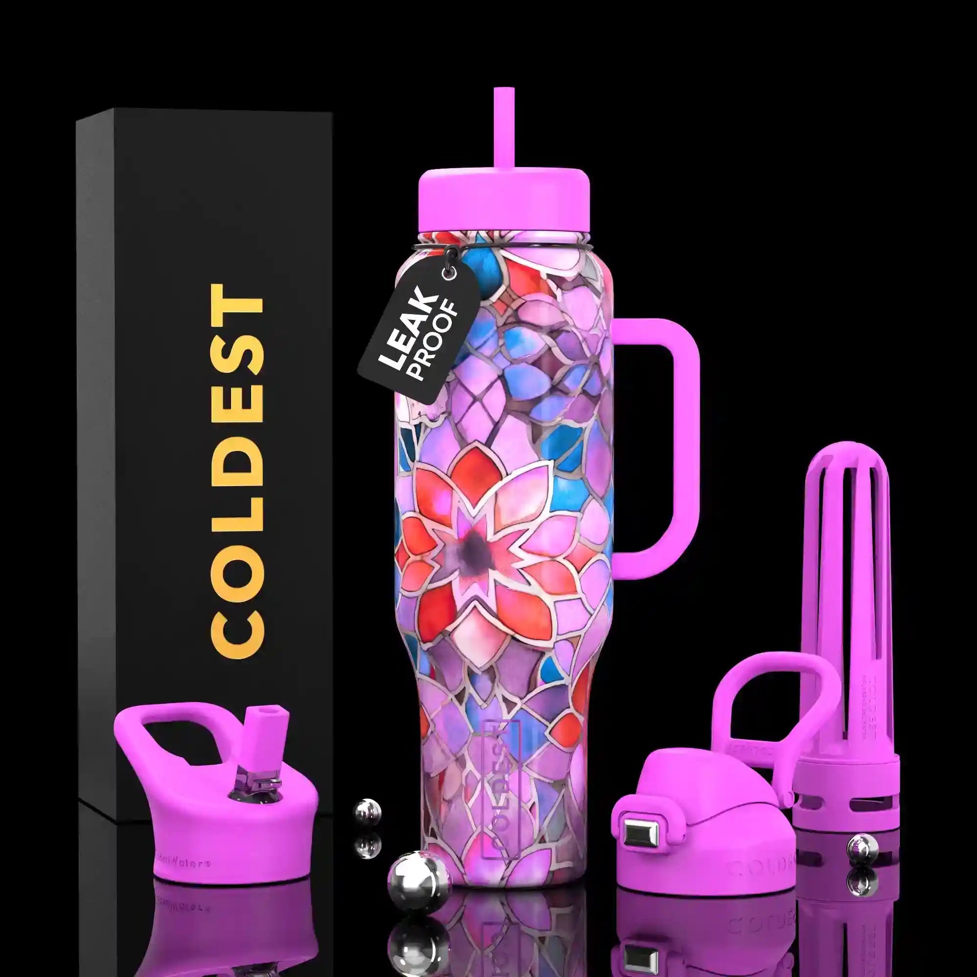 COLDEST 46oz Limitless Ultra v8 Water Bottle