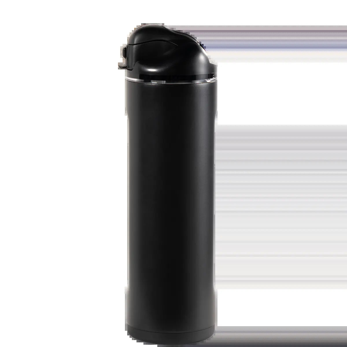 Hydrojug Ease2O Water Bottle with Straw & Chug Lid, Stainless Steel, Vented Cap to Help Reduce Pressure, Water-Level Window, Cup Holder Friendly, Non-Slip Base