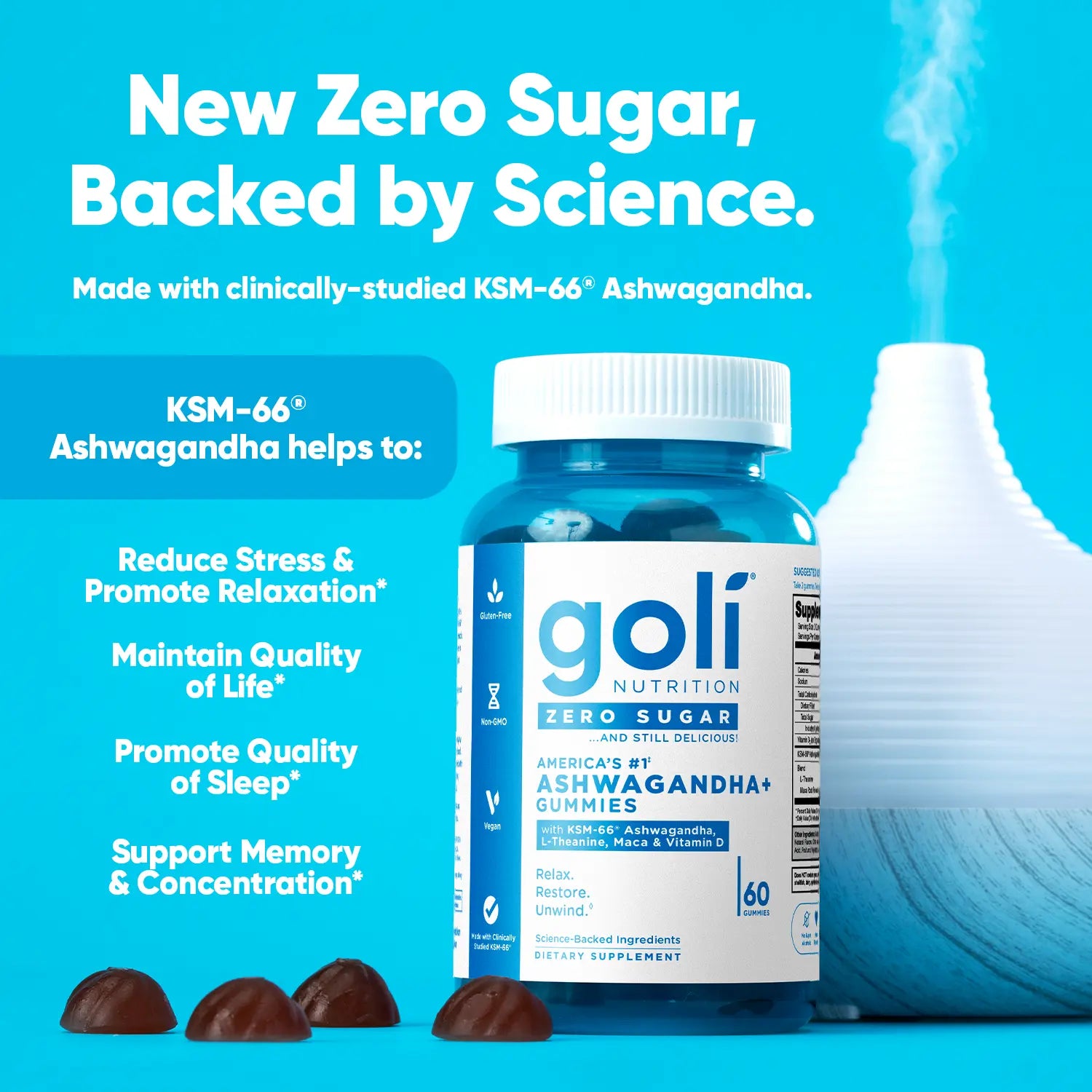 Zero Sugar Best Seller Trio - World'S First 3-In-1 Pre, Post, Probiotic, Apple Cider Vinegar vitamins