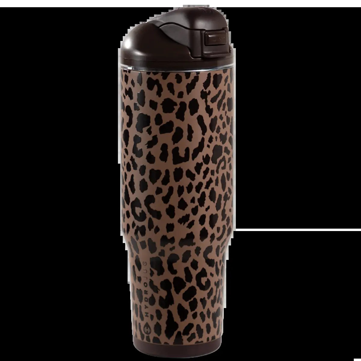 Hydrojug Ease2O Water Bottle with Straw & Chug Lid, Stainless Steel, Vented Cap to Help Reduce Pressure, Water-Level Window, Cup Holder Friendly, Non-Slip Base